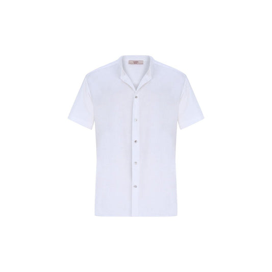 HONOS Oversize Men Shirt - White - sabbia
